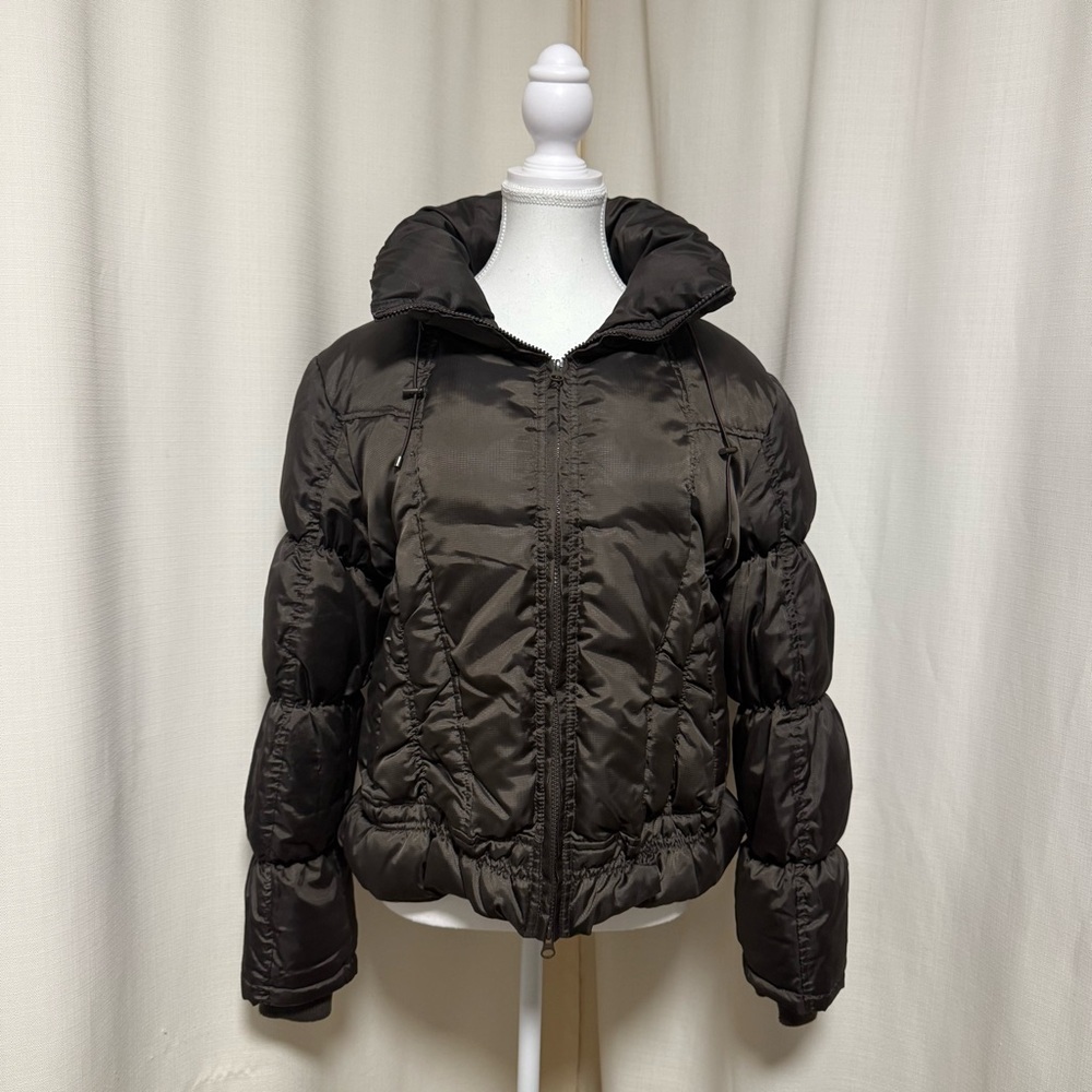 TRISTAN Duck Down Brown Puffer Jacket